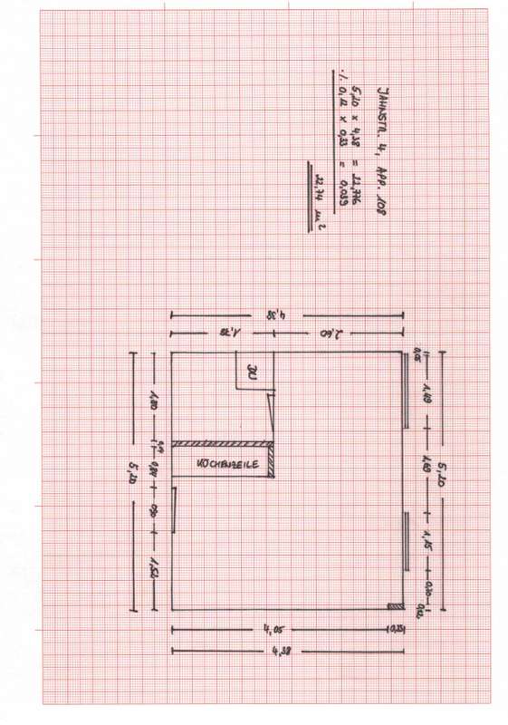 1 Zimmer Appartement ab 01.06.2025 auch früher(Ref. Jahnstr. 4, App. 108)